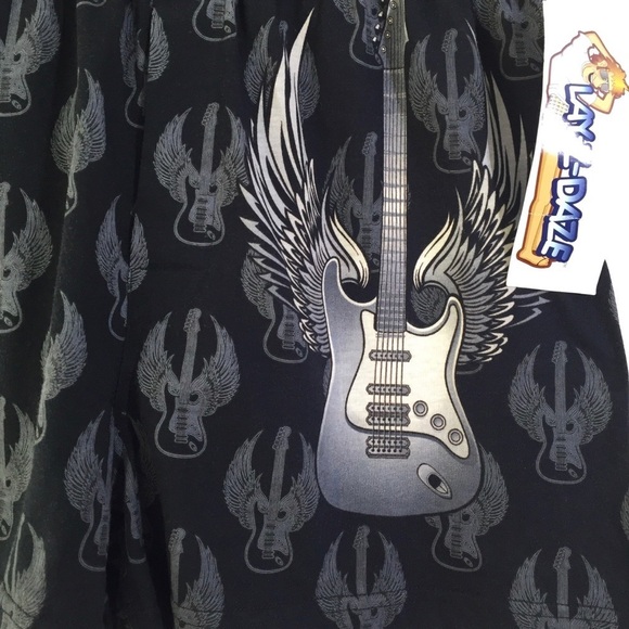 Lazy Daze Apparel Flying Guitar Boxer Shorts - Picture 3 of 5